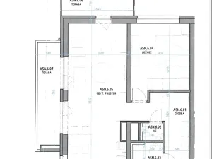 Pronájem bytu 2+kk, Zlín, Nad Stráněmi, 71 m2