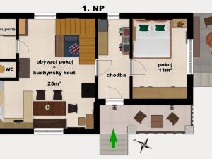 Prodej rodinného domu, Stříbrná Skalice, 92 m2