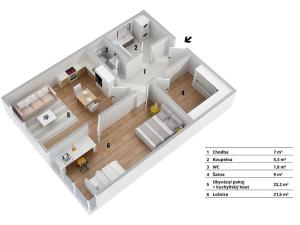 Prodej bytu 2+kk, Brno, Hlinky, 69 m2