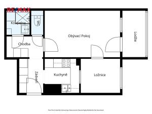 Prodej bytu 2+kk, Praha - Modřany, Pejevové, 45 m2