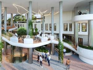 Pronájem kanceláře, Praha - Karlín, Karolinská, 916 m2