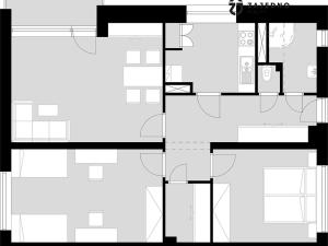 Prodej bytu 3+1, Brno, bratří Křičků, 86 m2