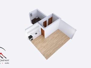 Pronájem bytu 1+kk, Ostrava, Křišťanova, 39 m2