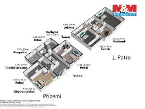 Prodej rodinného domu, Kamenický Šenov, Fučíkova, 150 m2