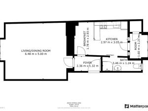 Pronájem bytu 2+kk, Praha - Vršovice, Vršovická, 48 m2
