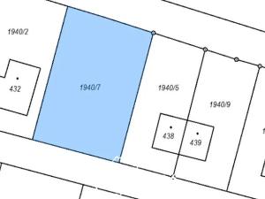 Prodej pozemku pro bydlení, Vlašim, 849 m2
