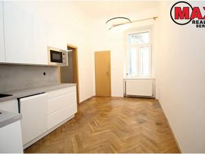Pronájem bytu 1+1, Praha - Karlín, Kubova, 42 m2