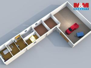 Prodej chalupy, Žiželice - Loukonosy, 66 m2