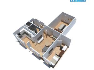 Prodej bytu 3+kk, Ostrava - Poruba, Sokolovská, 64 m2