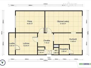 Prodej bytu 3+1, Šumperk, Temenická, 72 m2