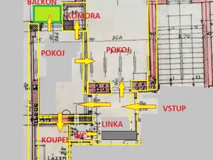 Pronájem bytu 2+kk, Praha, 50 m2
