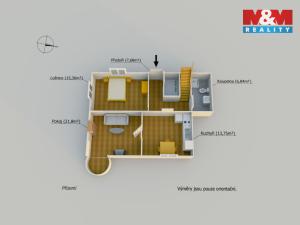 Prodej rodinného domu, Lestkov - Domaslav, 129 m2