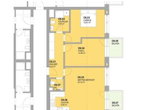 Pronájem bytu 3+kk, Brno, Opuštěná, 70 m2