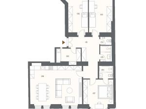 Prodej bytu 4+kk, Praha - Vinohrady, Bělehradská, 135 m2