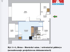 Prodej bytu 1+1, Brno - Řečkovice, Horácké náměstí, 44 m2