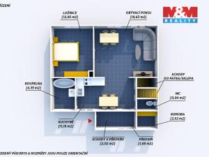 Prodej rodinného domu, Hrádek - Nová Huť, Zahradní, 92 m2