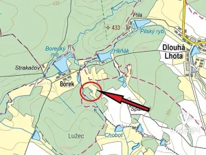 Prodej podílu lesa, Skopytce, 758 m2