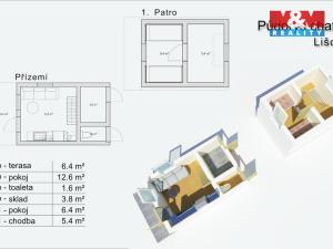 Prodej chaty, Lišov, 375 m2