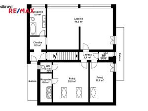 Prodej rodinného domu, Zájezd, 360 m2