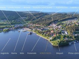 Prodej bytu 1+kk, Lipno nad Vltavou, 47 m2