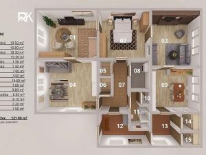 Prodej podílu rodinného domu, Červené Pečky, 136 m2