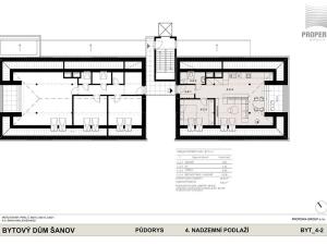 Prodej bytu 2+kk, Šanov, Břízová, 66 m2