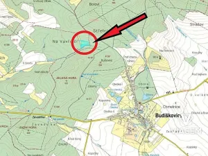 Prodej lesa, Dačice, 13651 m2