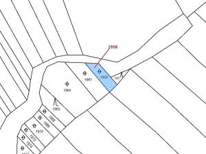 Dražba pozemku, Kelníky, 99 m2