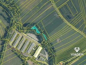 Prodej podílu pole, Podhradní Lhota, 814 m2