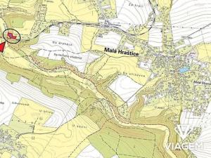 Prodej podílu lesa, Malá Hraštice, 598 m2