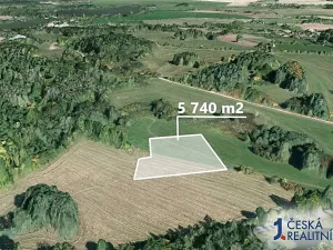 Prodej podílu pole, Vrbatův Kostelec, 956 m2