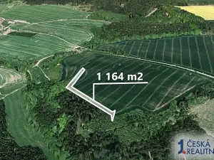 Prodej pole, Zbizuby, 1164 m2