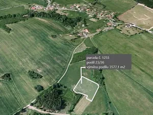 Prodej podílu pole, Zbraslavice, 3888 m2