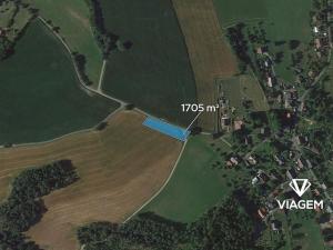 Prodej pole, Železný Brod, 1705 m2