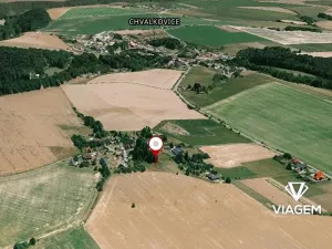 Prodej zahrady, Chvalkovice, 1206 m2