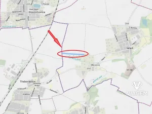 Prodej podílu pole, Veleň, 1741 m2