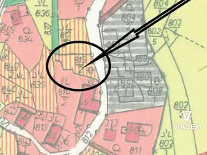 Prodej zahrady, Loužnice, 546 m2