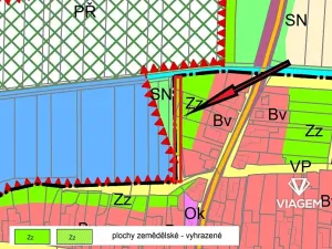 Prodej podílu zahrady, Božice, 163 m2