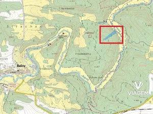 Prodej podílu lesa, Baliny, 3334 m2
