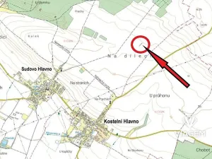 Prodej pole, Sudovo Hlavno, 899 m2