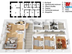 Prodej rodinného domu, Vernéřovice, 280 m2