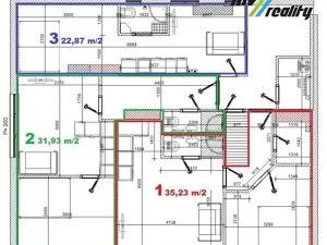 Pronájem bytu 2+kk, Praha - Břevnov, Cvičebná, 35 m2