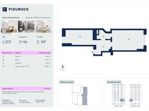 Prodej bytu 2+kk, Brno, Bratislavská, 45 m2