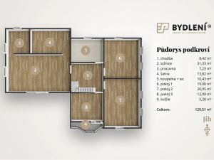 Prodej rodinného domu, Vědomice, Nová, 260 m2