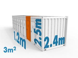 Pronájem skladu, Praha - Malešice, Průmyslová, 3 m2