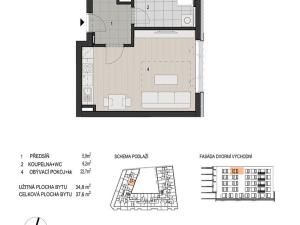 Prodej bytu 1+kk, Plzeň, 38 m2