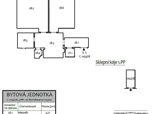 Prodej bytu 2+kk, Praha - Vinohrady, Na Folimance, 61 m2