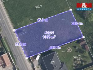 Prodej pozemku pro bydlení, Kly, 1068 m2