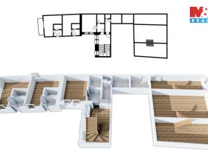 Prodej činžovního domu, Šumperk, nám. Míru, 1160 m2
