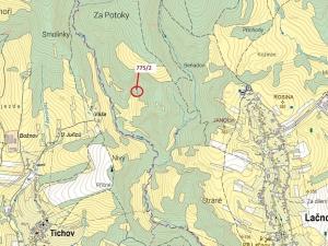Dražba lesa, Lačnov, 281 m2